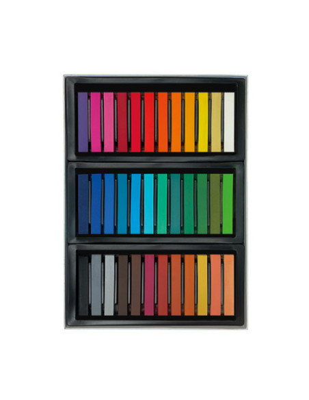 ESTUCHE 36 SOFT PASTELS MANLEY MSP00036