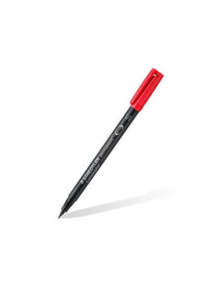 ESTUCHE 4 MARCADORES LUMOCOLOR PERMANENTE PUNTA SUPERFINA 0,4MM. SURTIDOS STAEDTLER 313 WP4