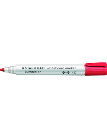 ESTUCHE 4 MARCADORES PIZARRA LUMOCOLOR MARKER 351 TRAZO 2MM. SURTIDOS STAEDTLER 351 WP4