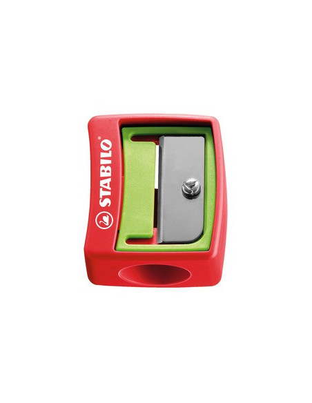 ESTUCHE 6 LAPICES + SACAPUNTAS WOODY 3 COLORES EN 1 TONOS PASTEL STABILO 8806-3