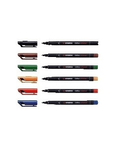 ESTUCHE 6 MARCADORES PERMANENTE P.SUPERFINA SURTIDO OHPEN UNIVERSAL 0