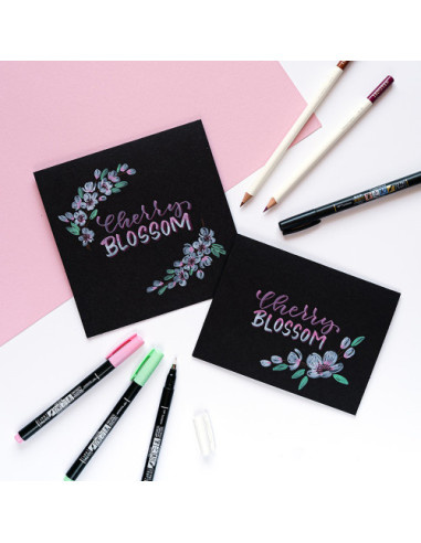 ESTUCHE 6 ROTULADORES BASE DE AGUA FUDENOSUKE...