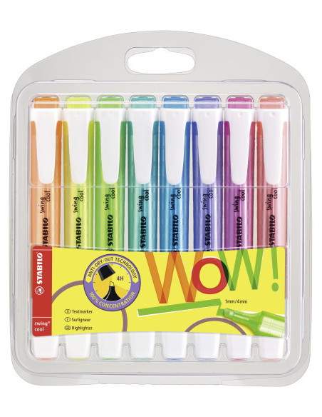 ESTUCHE 8 UDS STABILO SWING COOL-STABILO 275/8-3