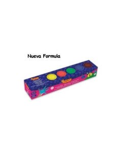 ESTUCHE PINTURA DEDOS BOTES 35 ML EN 5 COLORES SURTIDOS JOVI 540