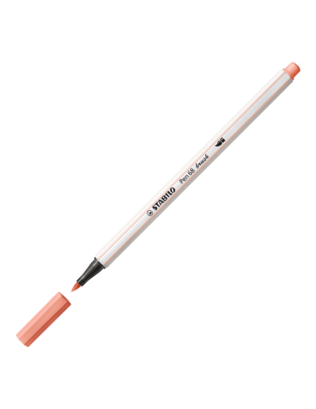 Rotuladores punta de pincel acuarelabes Stabilo pen brush 68, pack 12