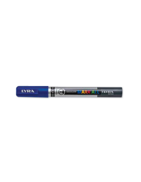 ESTUCHE COLORES SURTIDO 12 MARCADORES PERMANENTES LYRA MARK ALL 1 MM  LYRA GROOVE L6811120