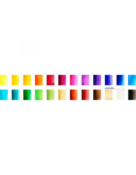 ESTUCHE CON 24 ACUARELAS CREATIVE STUDIO. FABER CASTELL 169724