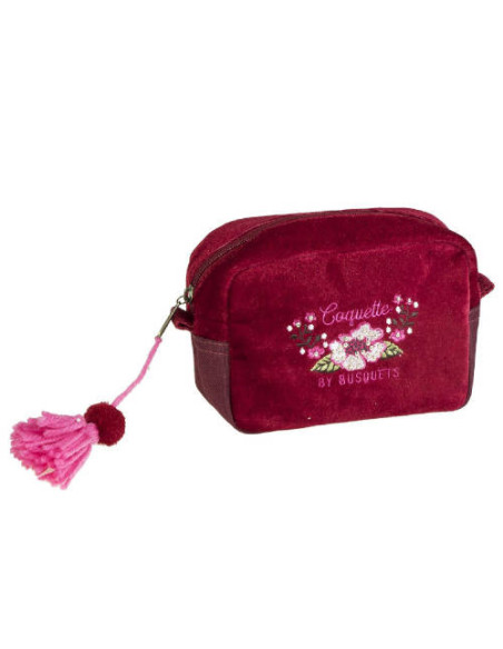 ESTUCHE CUADRADO NECESER COQUETTE BY BUSQUETS 16 X 11 X 8 CM. COQUETTE 16020090700
