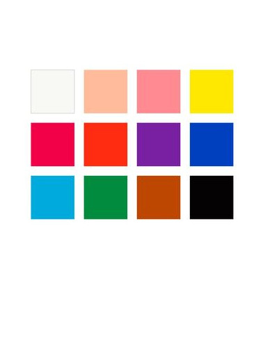 ESTUCHE DE CARTÓN CON 12 PASTELES, COLORES...