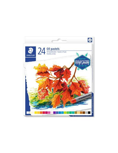 ESTUCHE DE CARTÓN CON 24 PASTELES