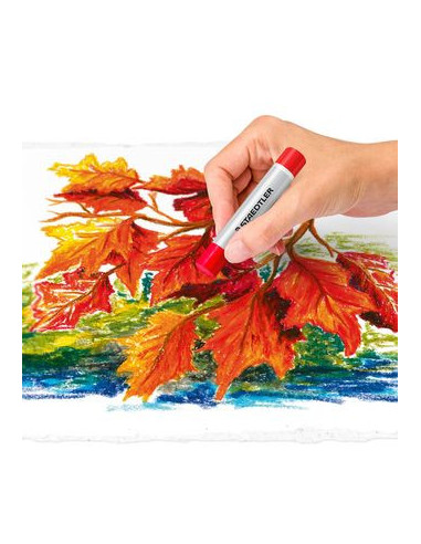 ESTUCHE DE CARTÓN CON 24 PASTELES, COLORES...