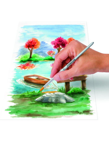 ESTUCHE DE CARTÓN CON 24 TUBOS DE ACUARELAS, COLORES SURTIDOS STAEDTLER 8880 C24