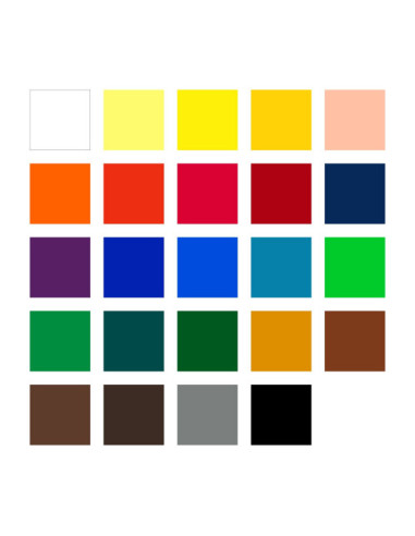 ESTUCHE DE CARTÓN CON 24 TUBOS DE COLORES...