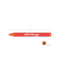 ESTUCHE DE CERAS DE PLÁSTICO 24 COLORES ARTBERRY 34931