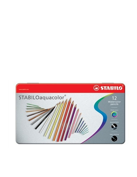 ESTUCHE DE METAL 12 LAPICES PUNTA 2