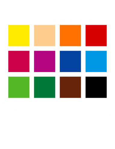 ESTUCHE DE METAL CON 12 LÁPICES, COLORES...