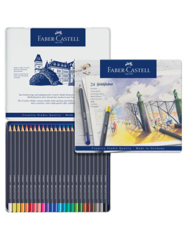 LAPICEROS FABER - CASTELL GOLDFABER SERIE AZUL...