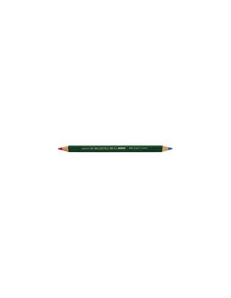 LAPICES 2 PUNTAS AZUL-ROJO GRUESOS FABER CASTELL