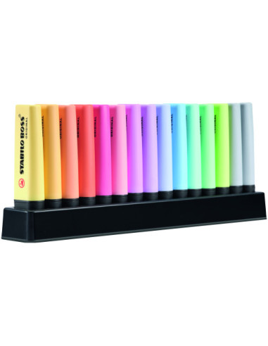 ESTUCHE DESKJET 15 BOSS COLORES PASTEL SURTIDOS STABILO 7015-02-5