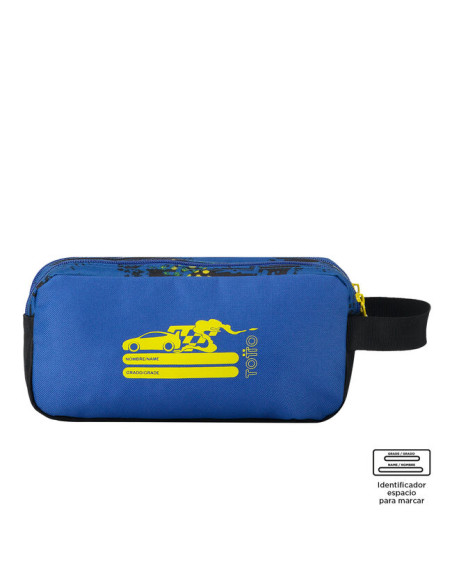 ESTUCHE ESCOLAR DE CARRERAS DE COCHES TOTTO AJ52VLC001-2310-6J7U