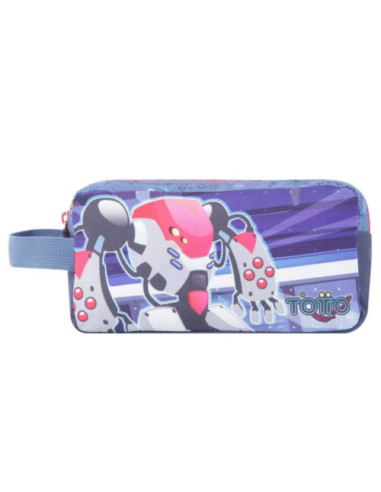 ESTUCHE ESCOLAR DOS COMPARTIMENTOS - ATLAS...