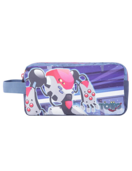 ESTUCHE ESCOLAR DOS COMPARTIMENTOS - ATLAS TOTTO AJ52ATA001-2210-2JW