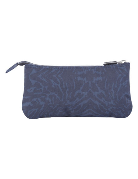 ESTUCHE ESCOLAR TRES COMPARTIMENTOS AZUL Y NEGRO GEOMETRIC - TABLERO TOTTO AC52ECO012-2210Z-3JG