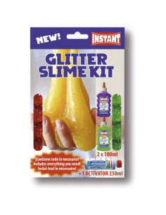 ESTUCHE GLITTER SLIME MINI KIT 2 COLAS + ACTIVADOR INSTANT 18981