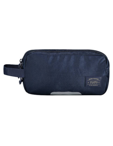 ESTUCHE JUVENIL ECO-FRIENDLY MODELO MARAÑON AZUL MARINO TOTTO AC52YAT001-1820Z-Z04