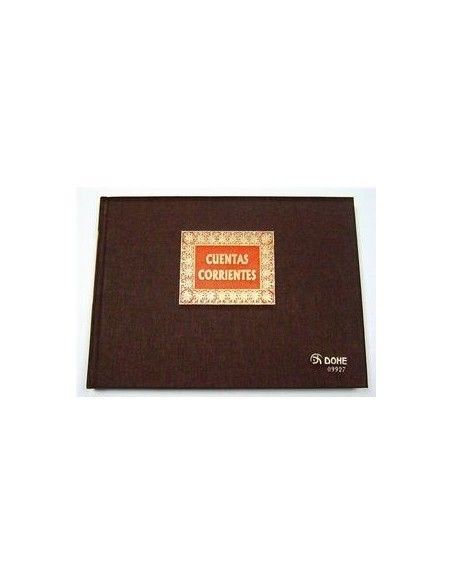 LIBRO DE CUENTAS CORRIENTES CUARTO DOHE09927