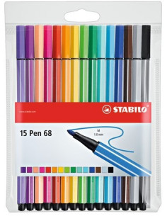 ESTUCHE LIKE-YOU 15 PEN68 STABILO 6815-2