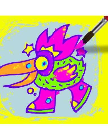 ESTUCHE LIQÜID FLUO 40ML. 6 COLORES SURTIDOS...