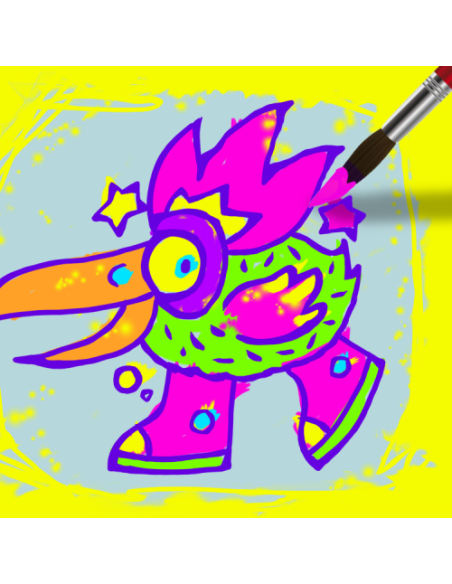 ESTUCHE LIQÜID FLUO 40ML. 6 COLORES SURTIDOS PLAYCOLOR 20111.