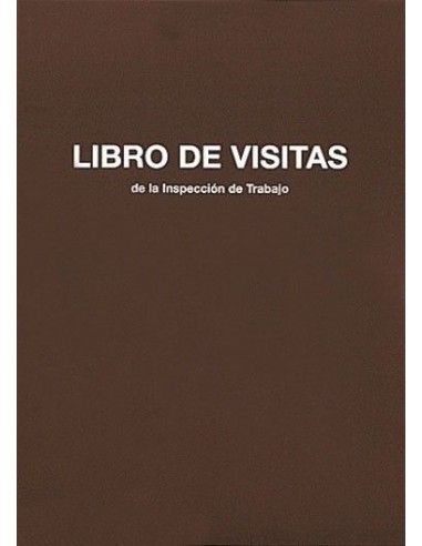 LIBRO DE VISITAS INSPECC. TRABAJO