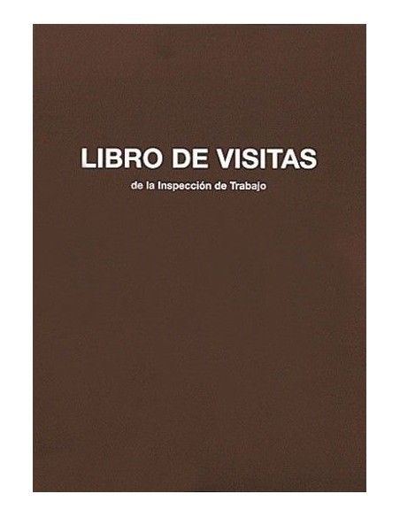 LIBRO DE VISITAS INSPECC. TRABAJO