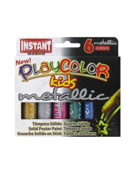 ESTUCHE METALLIC ONE 6 COLORES SURTIDOS PLAYCOLOR 10321