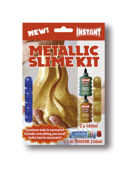 ESTUCHE METALLIC SLIME MINI KIT 2 COLAS + ACTIVADOR INSTANT 18961