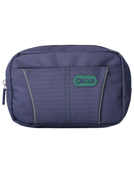 ESTUCHE MODELO EATFIT DOS BOLSILLOS AZUL/GOMAS GRISES TOTTO AC52KLA002-1910Z-Z3I