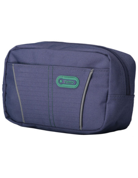 ESTUCHE MODELO EATFIT DOS BOLSILLOS AZUL/GOMAS GRISES TOTTO AC52KLA002-1910Z-Z3I