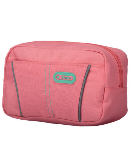 ESTUCHE MODELO EATFIT DOS BOLSILLOS ROSA TOTTO AC52KLA002-1910Z-P25