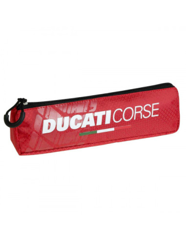 ESTUCHE PEQUEÑO 1 COMPARTIMENTO ROJO 21 X 6 X 5 CM. DUCATI 18209051300