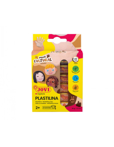 ESTUCHE PLASTILINA 6 BARRAS DE 15GR COLORES...