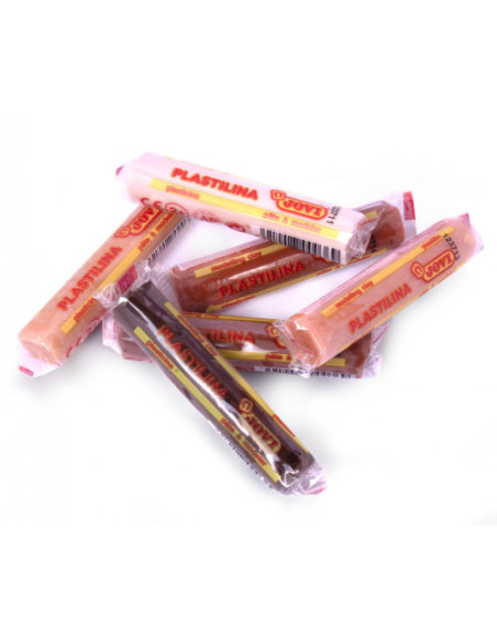 ESTUCHE PLASTILINA 6 BARRAS DE 15GR COLORES SURTIDOS GAMA MULTICULTURAL JOVI 90/6M