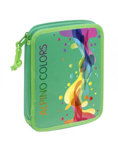 ESTUCHE PLUMIER 2 PISOS ALPINO UA000113