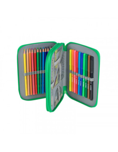 ESTUCHE PLUMIER 2 PISOS ALPINO UA000113