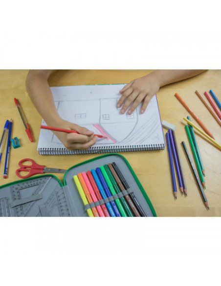 ESTUCHE PLUMIER 2 PISOS ALPINO UA000113