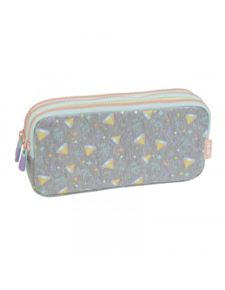 PORTATODO 3 CREMALLERAS SUGAR DIAMOND MILAN 081135SD