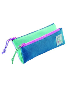 PORTATODOS MINI DOBLE RECICLADO RIDER PURPLE MIQUELRIUS MR19344