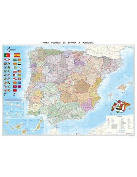 Mapa político de España – Imagenes Educativas