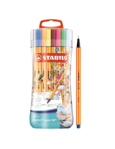 ESTUCHE SLEEVE PACK 30 POINT88 STABILO 8830-4